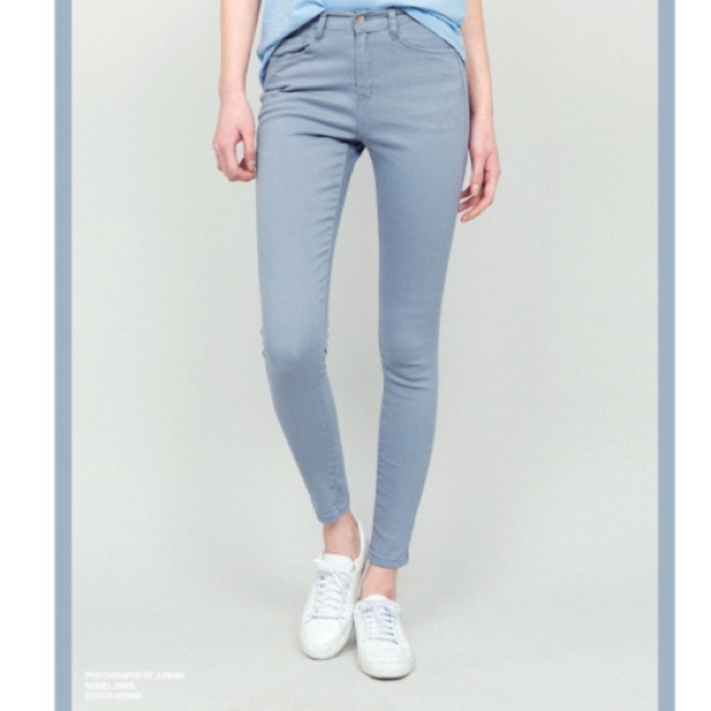 chuu - Super Skinny -5kg Jeans vol.14 in gray